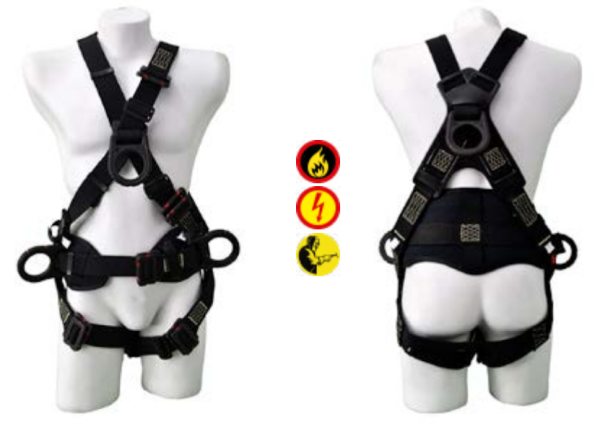 ARNÉS ARC FLASH EN X EN NOMEX KEVLAR REF. 405-ARC-XFA
