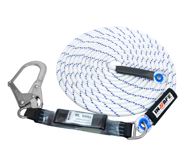LINEA DE VIDA VERTICAL EN CUERDA DE 13 MM REF. 8083 MARCA INSAFE X 50 METROS